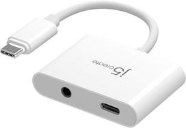 J5Create - USB-C To 3.5mm Audio Adapter With Power Delivery