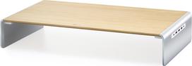 J5Create - Wood Monitor Stand With Docking Station