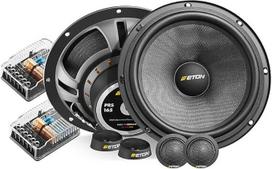ETON PRS 1.1666.13 165,2-16,5 cm/165 mm dvipusės automobilinės kolonėlės / dėžės Komponentinė sistema Juoda