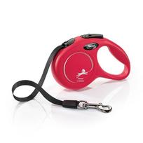 Flexi Classic automatinis pavadėlis šunims, Rožinė,  S (5 m)