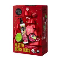 ORGANIC SHOP FESTIVE BERRY BLISS kūno priežiūros priemonių rinkinys
