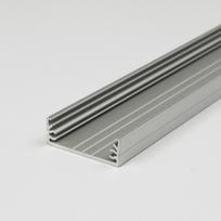 Led juostos profilis WIDE24 Anoduotas aliuminis, 2m