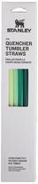 4 šiaudelių rinkinys termo puodeliams „The Quencher Travel Tumbler Straws“ 1,18 l, žalias