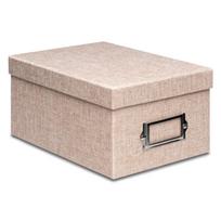 Photo box 10x15/700 Canvas, soft pink