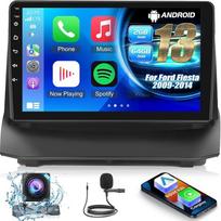 2G+64G Android 13 automobilinis radijas "Ford Fiesta" 2009-2014, 9 colių jutiklinio ekrano radijas su belaidžiu "Carplay" ir "Android Car/WiFi/GPS/Bluetooth4.0/EQ/FM RDS radijas + atbulinės eigos kamera + mikrofonas