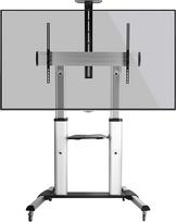 RICOO FS0610 TV grindų stovas Ritininis universalus 55-110 colių (140-279 cm) reguliuojamo aukščio stovas su ratukais TV laikiklis VESA 400x200-1000x600