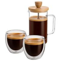 Nuspaudžiamas kavinukas, 350 ml su 2 puodeliais, 250 ml