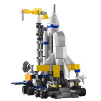 Kosminio Raketos Statybiniai Blokeliai Žaislai 319 VNT Vaikams Kosminio Paleidimo Transporto Priemonės Serija Surinkimo Modelis Žaislai Berniukams Gimtadienio Šventės Dovana