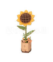 Medinis konstruktorius ROBOTIME „Sunflower 3D“, 86 dalys