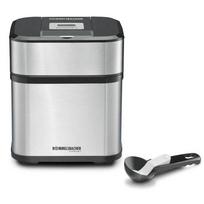 Rommelsbacher IM 12 Ice Cream Maker 1.5L, Black/Stainless Steel