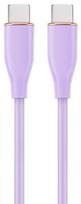 Gembird Premium Silicon USB Type-C Male - USB Type-C Male 1.5m Violet