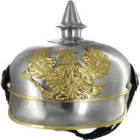 Vokiečių Pickelhaube karinis šalmas, Imperatoriškosios Prūsijos karininko STEEL spygliuotas I pasaulinis karas, Antrojo pasaulinio karo šalmų kopija