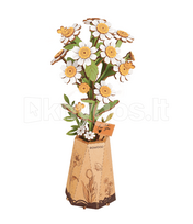 Medinis konstruktorius ROBOTIME „Chamomile 3D“, 101 dalis