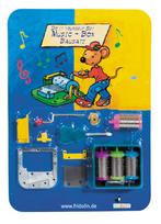 Muzikinės dėžutės tvėrimo rinkinys Fridolin 4 mel. barrel 59470