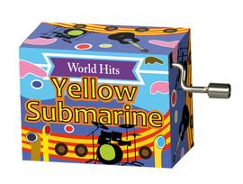 Muzikinė dėžutė Fridolin Yellow Submarine, World Hits Rock'n Pop