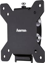 "Hama" televizoriaus sieninis laikiklis (televizoriaus sieninis laikiklis 10-26 colių, VESA 75 x 75 ir VESA 100 x 100, iki 30 kg, lengvo tvirtinimo sistema, su "Fischer" kaiščiais) Juodas