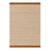 Rankų darbo kreminės spalvos/terakotos spalvos iš vilnos kilimas 120x170 cm Lima Rust – Asiatic Carpets