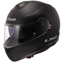 LS2 FF908 STROBE II MATT BLACK MODULINIS ŠALMAS XXL