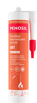 Ugniai atsparus išsiplečiantis hermetikas PENOSIL FireStop Intumescent Acrylic 681, baltas, 300 ml