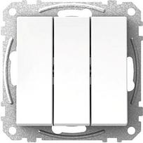 Schneider Electric SCHNEIDER ELECTRIC SWITCH 1+1+1, Q-CONN, WHITE WDE002536