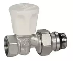 Ventilis, tiesus, ½", vidinis ir išorinis sriegiai
