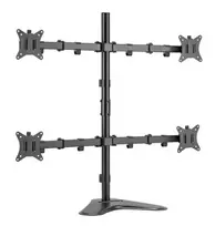 Equip 650127 monitoriaus laikiklis arba stovas 81,3 cm (32") Stalas Juoda