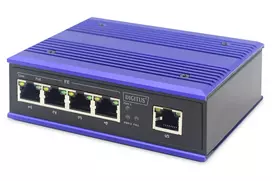 Industrial switch 4x 100 Base-TX PoE 120W