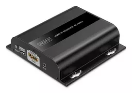 Digitus DS-55352 vaizdo ir garso signalų ilgintuvas AV siųstuvas ir imtuvas Juoda