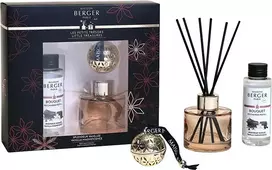 Maison Berger Paris - Gift set aroma diffuser Pomelis with fragrant ceramics Vanilla Magnificence