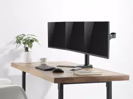 Equip 650125 monitoriaus laikiklis arba stovas 68,6 cm (27") Stalas Juoda