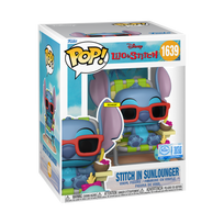 FUNKO POP! Vinilinė figūrėlė: Lilo & Stitch - Stitch in Sunlounger