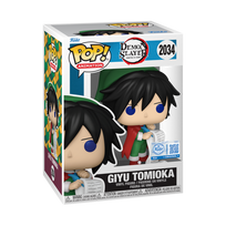 FUNKO POP! Vinilinė figūrėlė: Demon Slayer - Giyu Tomioka (Holiday Outfit)