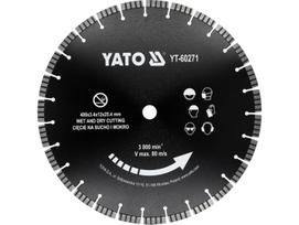 Pjovimo diskas YATO YT-60271 400 mm, 3800 min⁻¹, 80 m/s, 25.4 mm