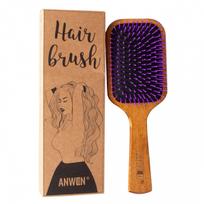 Anwen Hairbrush - medinis šepetys ilgiems ir tankiems plaukams