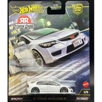 Hot Wheels Premium Ronin Run II Modeliukas Honda Civic FD2 Type-R, White