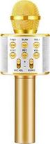 Belaidis karaoke mikrofonas WS-858 Gold