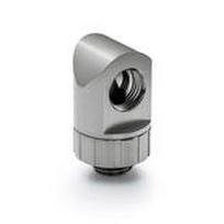 Bitspower Artemis 90 Degree Fitting – rotatable, platinum grey
