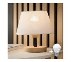 Brilagi - LED Stalinis šviestuvas ANTHONY 1xE14/40W/230V ąžuolas/balta