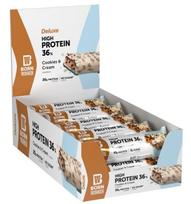 BW Deluxe protein bar Cookies and cream 55g x 15 vnt