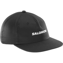 SALOMON cap Logo Flat deep black