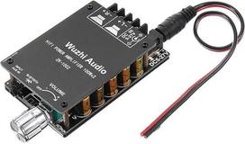 1002 HIFI 2x100W TPA3116 AUX + Bluetooth 5.0 HIFI aukštos kokybės skaitmeninis stiprintuvas stereofoninė kortelė AMP Amplificador Namų kinas
