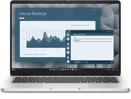 Dell Pro 14 PC14255/AMD Ryzen AI 7 PRO 350/16GB/1TB/14.0" FHD+/AMD Radeon 860M/FgrPr/FHD/IR Cam/Mic/WLAN + BT/US Backlit Kb/3 Ce
