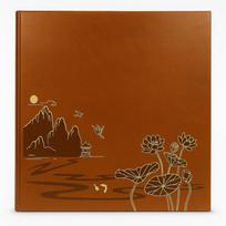 Albumas GED SB46500 LOTUS POND BROWN 10x15 500 juodi lapai| kišeninis | kniedytas