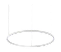 Ideal Lux - LED liustra ant laido ORACLE SLIM LED/37W/230V 3000K skersmuo 70 cm balta