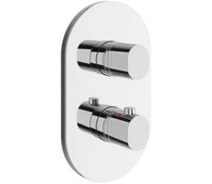 Ravak X070455 - Termostatinis dušo maišytuvas įmontavimui CHROME blizgus chromas