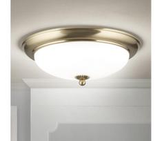 Orion - lubų šviestuvas EMPIRA 2xE27/40W/230V, Ø 35,5 cm, žalvario apdaila