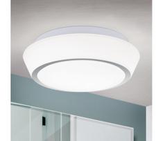 Orion - Baltas vonios lubų šviestuvas TENA, 2x E27/60 W/230 V, skersmuo 30 cm, IP44