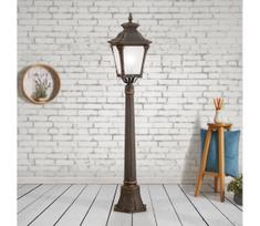 Orion - Lauko šviestuvas AIKO 1xE27/60W/230V 115 cm IP23 bronzinė/patinuota
