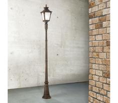 Orion - Lauko šviestuvas AIKO 1xE27/60W/230V 240 cm IP23 bronza/patina