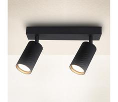 Brilagi - taškinis šviestuvas SELE MODERN 2xGU10/30W/230V, juodas